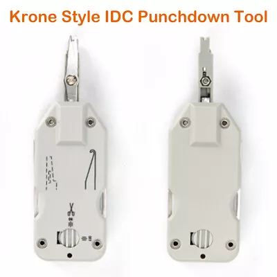 KRONE IDC Punch Down Terminal Impact Phone RJ45 CAT5e CAT6 Network Tool • $12.09