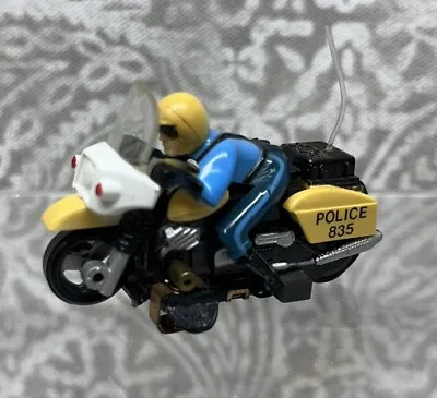 Tyco Police Motorcycle Ho Scale Slot Car • $90