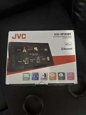 JVC KW-M180BT Double DIN 6.8  Screen Bluetooth USB Multimedia Stereo Receiver • $129.99