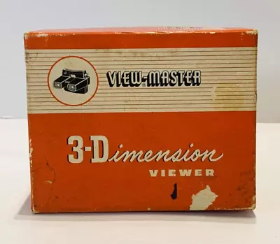 Vintage Sawyer’s View-Master 3-Dimension Viewer Model E Original Box • $16.99