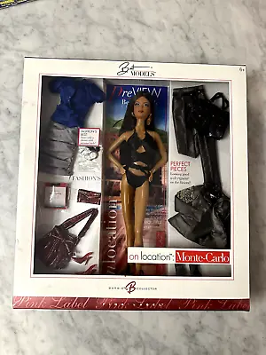 2006 Best Models On Location Monte-Carlo Barbie Doll Model Muse Fashion Set • $140