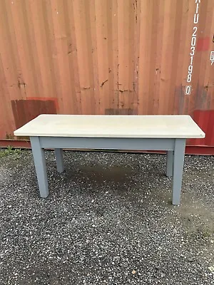 Vintage Farmhouse Pine Dining Table Kitchen Table 181 X 68 Cm Delivery Available • £150