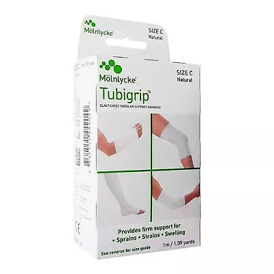 Tubigrip Elastic Tubular Support Bandage 2.75  X 1 Yd Size C 1 Ct • $13.41