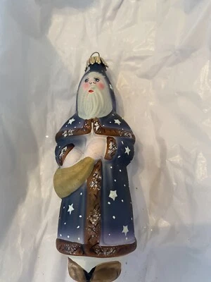 $30 • Buy VAILLANCOURT Folk Art Father Christmas Santa 1997 Santa