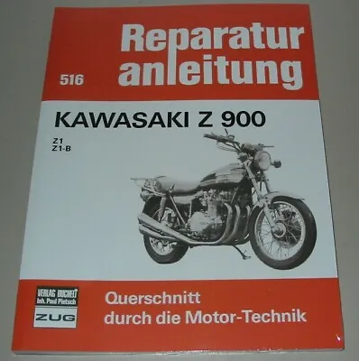 Reparaturanleitung Kawasaki Z 900 Z1 / Z1-B Motorrad Reparatur Buch NEU! • £31.93