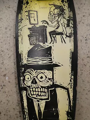 Vintage Raw Skate Board Company Old School Skateboard Swallow Fish Tail Zombies • $129