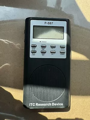 ITC Research Device P-SB7 Spirit Box Paranormal Ghost Hunter AM/FM Frequency • $40