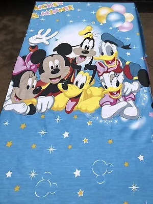 Mickey Mouse Club HouseGoofy DonaldMinnieDaisyPluto Cotton By Yard.64” Wide • $6.95