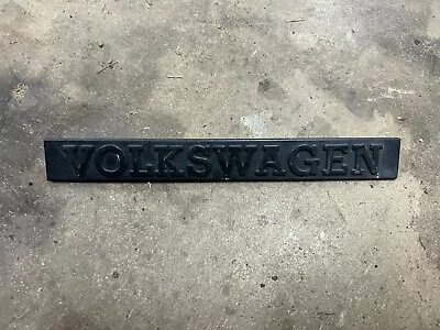 VOLKSWAGEN VW Golf Rabbit Jetta Scirocco Mk1 Rear Badge Script Emblem 171853685A • $29.99