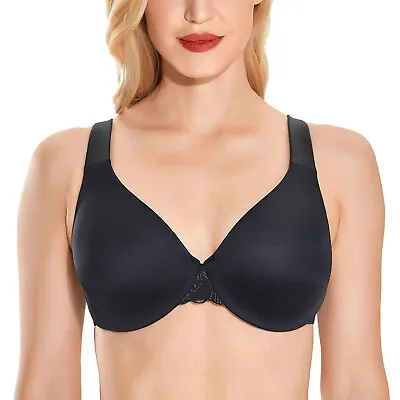 $19 • Buy AISILIN Women's Plus Size Seamless Minimizer Bra Underwire Full Coverage Unlined
