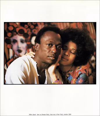 Miles Davis Poster Page . 1969 Portrait . V58 • £9.99