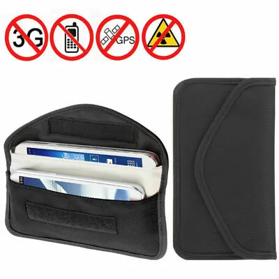 RF Signal Blocker 99% Anti-Radiation Shield Big Case Bag Pouch Cell Phone GPS • $4.99