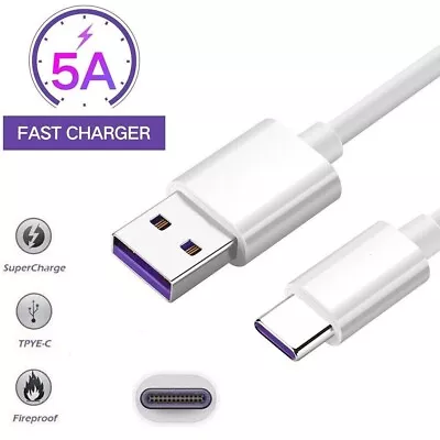 For Samsung A55 A35 A15 A25 A05 USB To Type C Fast Charger Cable Lead Data Wire • £3.49