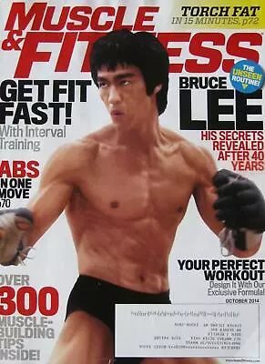 10/14 Muscle & Fitness Magazine Bruce Lee Jeet Kune Do Kung Fu Mixed Martial Art • $12.99