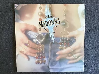 MADONNA LP Like A Prayer 1st Press 1989 Sire 9 25844-1 VG+/ VG+ • $38.98