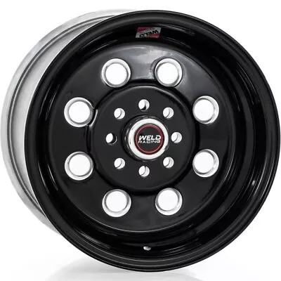 Weld Racing Street Wheel DFS Series 15x3.5 Black Draglite 5x4.5/5x4.75 1.375 Bac • $1054.21