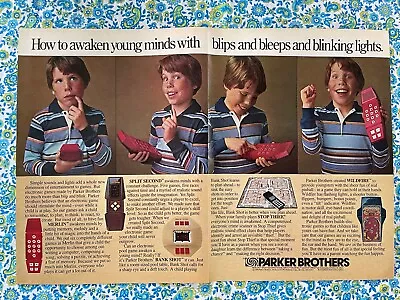 Vintage 1980 Parker Brothers Merlin Electronic Game Print Ad-Ad Only • $4.90