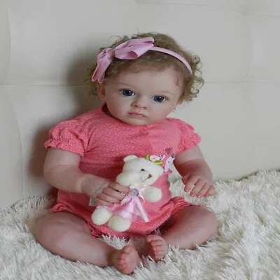 24  Reborn Dolls Baby Lifelike Silicone Vinyl Toddler Newborn Doll Xmas Gifts AU • $79.18