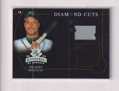 Fred Mcgriff 2005 Diamond Kings Diamond Cuts  Game Worn Jersey Card Devil Rays • $0.99