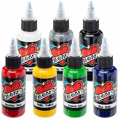 Tattoo Ink - 7 Color Set - 1/2 Oz • $88.73