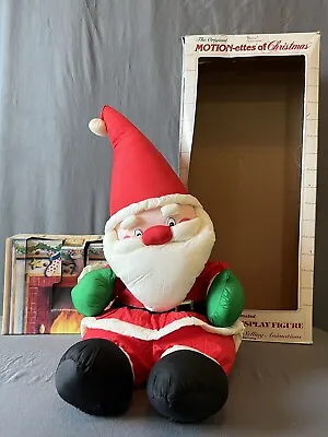 Telco Motion-ettes Of Christmas Vintage Santa Claus Animated Display Figure VGC! • $79