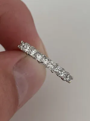 £600 • Buy 18ct Gold 1 Carat Princess Cut Diamond 9 Stone Ring, 18k 750