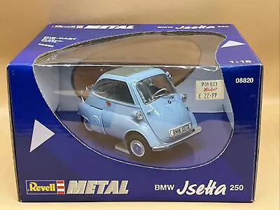 250 BMW Revell Jsetta 1/18 REVELL JSETTA 1:18 Rare New Metal SCALE Diecast Boxed • £49.99