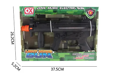 £9.99 • Buy Childrens Toy Gun PLASTIC Role Playing Police Army Machine Gun Styled Kids Game
