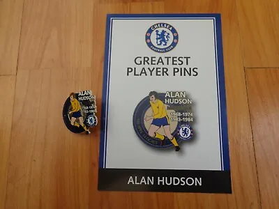 Rare Danbury Mint Chelsea Fc Greatest Players - Alan Hudson Enamel Pin Badge • $64.14