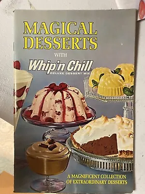 Jell-O Magical Desserts With Whip'n Chill Deluxe Dessert Mix 1965 • $9.91
