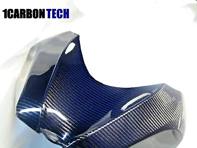 Carbon Fiber Hybrid Gas Tank Cover Blue 06-07  2006-2007 All Suzuki Gsxr 600/750 • $239