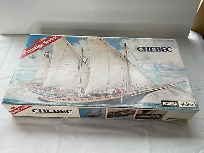 Aurora 6542 18th Century French Warship Chebec 1/50 Scale Vintage Plastic Model • $99.99