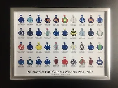 £6 • Buy Newmarket 1000 Guineas  Winners 1984-2023.(Mawj Winner)