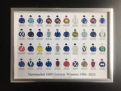 £6 • Buy Newmarket 1000 Guineas  Winners 1984-2023.(Mawj Winner)