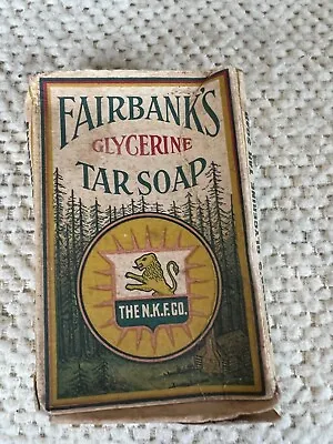 Vintage Fairbanks Glycerine Soap Box • $21.99