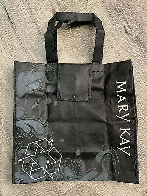 Vintage MARY KAY Consultant Magazine Product Tote Bag Black New Pink Doing Green • $22.30