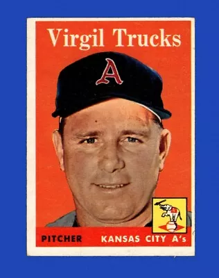 1958 Topps Set-Break #277 Virgil Trucks EX-EXMINT *GMCARDS* • $0.79