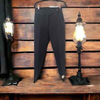 Obermeyer Black Women's Ski Pants Wool Blend Vintage Size 10 Long • $49.88