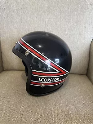 Scorpion Snowmobile Vintage Helmet 70s Antique Sled  • $149.95