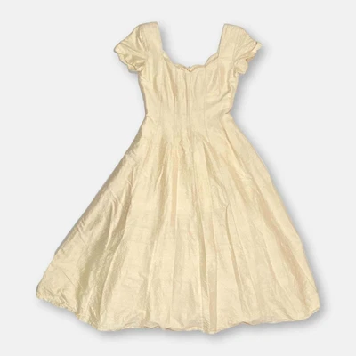 £42 • Buy Monsoon Dress / Size 10 / Womens / Beige / Cotton