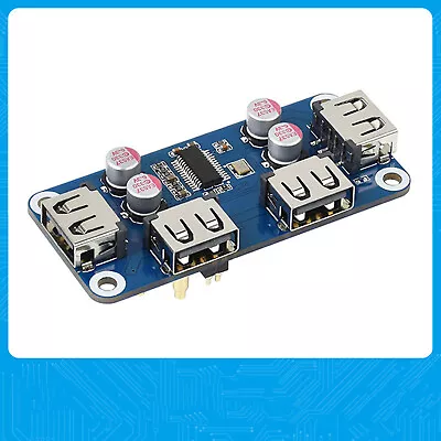 USB 2.0 Expansion Board + Case USB HUB HAT(B) Shell Kit For Raspberry Pi Zero 2W • $25.83