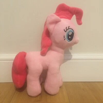 £6 • Buy MY LITTLE PONY 13  PINKIE PIE Cuddly Soft Plush Toy (HASBRO/HORSE/PONIES/MLP)