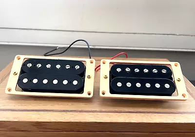 Epiphone Humbucker Pickups (1 Bridge & 1 Neck) With Cream Rings From 2000s • $24