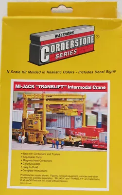 Walthers 933-3222 N Scale Mi-Jack  Translift  Intermodal Crane Kit • $33.19