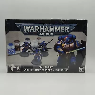 Games Workshop Space Marines With Paint Set • £20.99