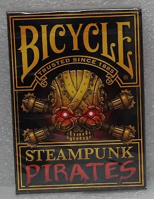 Bicycle Steampunk Pirates Playing Card Deck (New / Factory Sealed) • $50