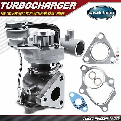 Turbo Turbocharger For Cat Mex 308D 307D Mitsubishi Challenger L400 4M40 TF035 • $159.99