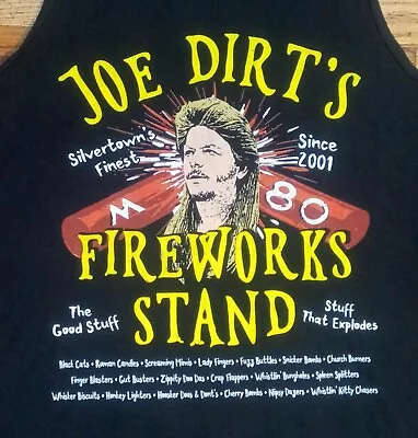 Joe Dirt Fireworks Stand Tank Top Muscle Shirt M80s 4X Truck Butt Rocker • $29.99