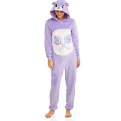 £49.68 • Buy Care Bears Purple Lavender Share Bear Women's Union Suit Costume Pajamas
