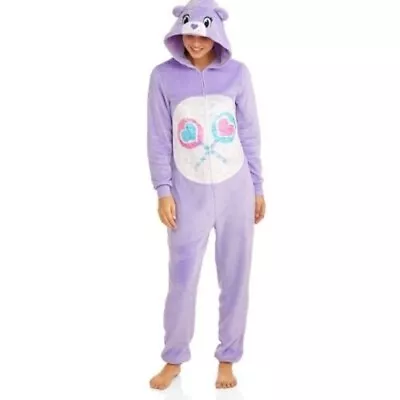 £49.68 • Buy Care Bears Purple Lavender Share Bear Women's Union Suit Costume Pajamas